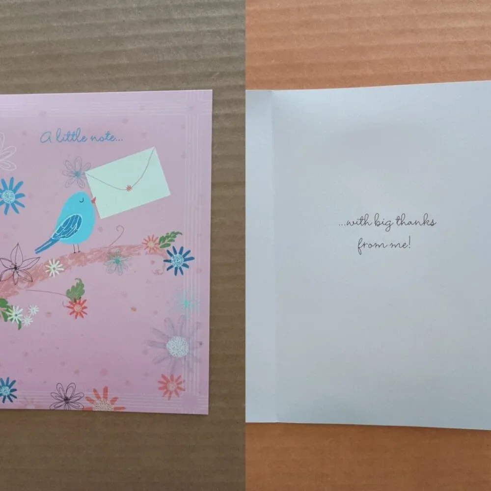 10 assorted greeting cards, birthday, thank you, just because, wedding
